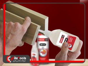 اجرای چسب 123 پروفاب